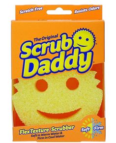 the original scrubby daddy sponge is yellow