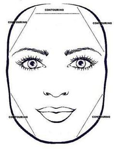 How To Get The Perfect Contour For Your Face Shape Rectangle Face Shape, Rectangle Face, Rectangular Face