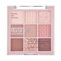 Dasique Shadow Palette, Korean Makeup Brands, Eye Makeup Palette, Shades Of Violet, All I Ever Wanted, Warm Undertone, Shades Of Beige, Eye Shadow Palette, Eye Palette