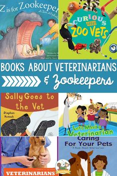 books about veterinaians and zookeepers for kids