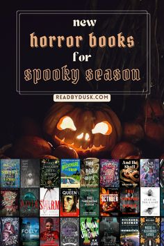 the new horror books for spooky season are available on reader's library