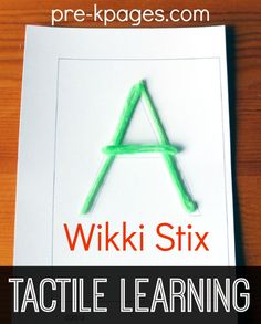 a piece of paper with the words wiki stix on it and an image of a