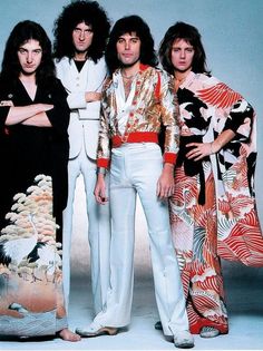 an image of the band queen of rock and roll