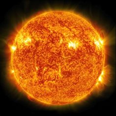 the sun as seen from space