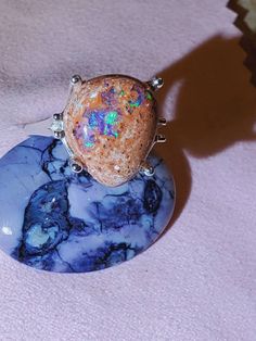 Large 8.64 Mexican cantera fire opal with nice blues and purple, set in a four prong open style silver ring Mexican Fire Opal Ring, Purple Set, Opal Engagement Ring, Mexican Fire Opal, Fire Opal Ring, Opal Engagement, Engagement Rings Opal, Opal Ring, Opal Rings