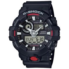 Casio Men's 'G Shock' Quartz Resin Casual Watch, Color:Bl... https://amzn.to/2KQXqHZ Analog Watch, Men's Watches