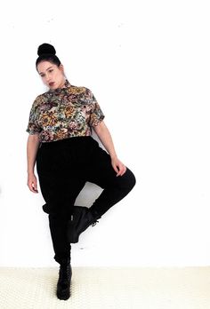 Queer Button Up, Queer Business Casual Plus Size, Black People Fashion, Masculine Women Outfits, Plus-koon Muoti, Plus Size Business, Androgynous Look, Androgynous Outfits, Lesbian Fashion