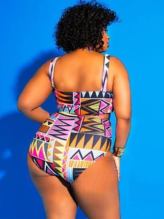 Material: Made of 82% Polyester. soft and comfy to wear comfortable.Features: Sleeveless. graffiti print. slim fit. backless. one-piece outfits. beachwear. This swimsuit makes you more fashionable and attractive. Jamaica Outfits, Dd Swimwear, Bathing Suit Patterns, Geometric Sleeve, Boho Swimwear, Beauty Boutique, One Piece Outfit, Plus Size Swimsuits, Print Swimsuit