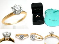 there are four different types of engagement rings