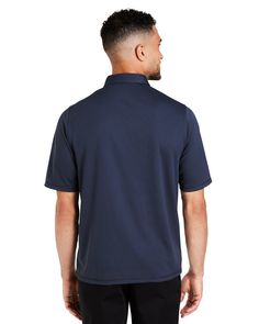 Men's Revive Coolcore® Polo - CLASSIC NAVY - 4XL | North End Men's Revive Coolcore Polo Shirt in Classic Navy Blue Size 4XL | Polyester Navy Collared Moisture-wicking Top, Navy Moisture-wicking Collared Top, Navy Collared Top With Moisture-wicking, Navy Moisture-wicking Short Sleeve Top, Polo Classic, Polo Shirt, Navy Blue, Size Medium, Navy