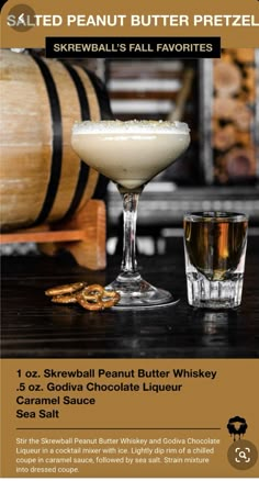 salted peanut butter pretzel cocktail recipe