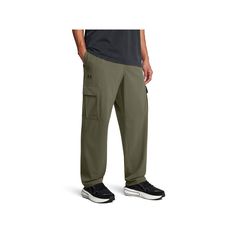 Step into a fresh and comfortable style with these Men's Under Armour Vibe Woven Cargo Pants. Click on this MEN'S GUIDE to find the perfect fit and more!Step into a fresh and comfortable style with these Men's Under Armour Vibe Woven Cargo Pants. Click on this MEN'S GUIDE to find the perfect fit and more!TECHNOLOGIES & FEATURES Drawstring elastic waistband Water repellent and breathable 4-way stretch fabric 2 front pockets, 2 flap cargo pockets, 1 snap closure back pocket Cuffed hemlineFIT & SIZ Comfortable Style, How To Make Shoes, 4 Way Stretch Fabric, Under Armour Men, Bottom Clothes, Comfortable Fashion, Bottoms Pants, Repellent, Cargo Pants