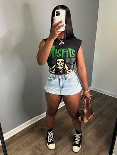 Halloween Mode, Women Crop Tops, Chique Outfit, Streetwear Mode, Stylish Summer Outfits, Halloween Style, Shein Outfits, Teenage Fashion