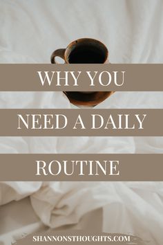 Having a daily routine is important for your productivity. But there are other reasons why you need a daily routine. Here are some other reasons why you need a daily routine. A Daily Routine, Be Active, Daily Routine, Get Up