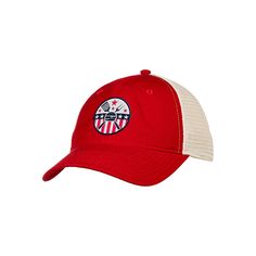 Add a final touch to your barbeque outfit with this fun Men's Americana Trucker Cap. Add a final touch to your barbeque outfit with this fun Men's Americana Trucker Cap. FEATURES Snap closure Relaxed fitFABRIC & CARE Cotton Hand wash Imported Size: One Size. Color: Red. Gender: male. Age Group: adult. Red Cotton Trucker Baseball Cap, Red Casual Baseball Cap For 4th Of July, Casual Red Trucker Hat For Game Day, Casual Red Trucker Hat For Fan Gear, Red Cotton Trucker Hat, Barbeque Outfit, Final Touch, Trucker Cap, Snap Closure