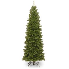 a small christmas tree on a stand