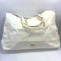 Versace Perfumevintage“Summer Bag”Tote Bag, Cream Color With Gold Hardwares . Brand New, Never Used . Original Tag(S) Attached . Authentic And Real Product . Cream Color . Nice Large Bag Multi Purpose Bag Non Smoking House Ambassador Ii, For Over Two Years Same Day Shipping 5 Star Customer Ratings All Offers Are Welcomed Chic Weekend Shoulder Bag, Chic Tote Bag For Weekend, Chic Weekend Tote Bag, Chic White Rectangular Weekender Bag, Chic Weekender Bag With Dust Bag For Travel, Chic Travel Weekender Bag With Dust Bag, Chic Weekender Bag For Travel, Weekender Bag With Removable Pouch For Weekend, Weekender Bag With Double Handle