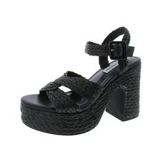 As one of the most iconic brands in the footwear industry, Steve Madden offers the trend you're looking for at an accessible price point. Manufacturer: Steve Madden Style Type: Platform Sandals Collection: Steve Madden Sleeve Length: Material: Textile/Manmade Fabric Type: Manmade Specialty: Criss-Cross Front Sku: BH5967890 Size: 7.  Color: Black.  Gender: female.  Age Group: adult.  Pattern: metallic. Sandals Collection, The Trend, Iconic Brands, Platform Sandals, Criss Cross, Shoes Women Heels, Steve Madden, Gender Female, Clothing And Shoes