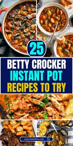 25 betty crocker instant pot recipes to try