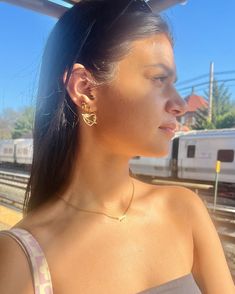 New jewelry you'll love.Make every day special.✨ En Route Jewelry, Celestial Earrings, Outfit Inspired, The Heavens, New Jewelry, Elevate Your Look, Stars And Moon, Unique Style, Fashion Forward