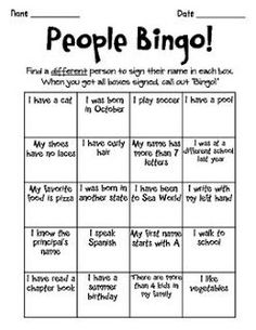 a printable game for people to play