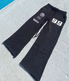 Y2k Dark Wash Streetwear Pants, Named Collective Pants, Dark Wash Y2k Streetwear Pants, Streetwear Cotton Sweatpants With Logo Print, Named Collective Sweatpants, Cute Poses For Pictures, Pocket Jeans, Cute Poses, Poses For Pictures