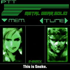 Masterpiece classical. Tribute for MGS, Kojima H., Konami. Metal Gear Solid Ps1, Watch Wallpaper, Apple Watch Wallpaper, Metal Gear Solid, Metal Gear, G Shock, Smartwatch, Apple Watch