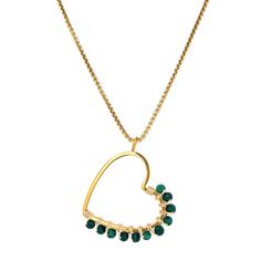 Adorn yourself with this stunning Amour Beaded Heart Necklace. Crafted from quality materials, this adjustable necklace features an eye-catching 16.5" to 18" length chain and beautiful beaded charm. Customize your look with the perfect necklace for any occasion. Beaded Heart Necklace, Beaded Heart, Green Necklace, Adjustable Necklace, Green And Orange, Heart Necklace, Chain, Green, Red