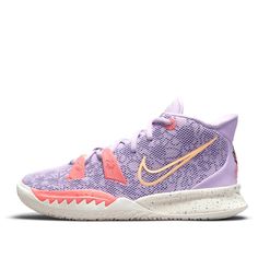 Kids Nike Nike Kyrie 7 (GS) Daughters Basketball Shoes/Sneakers Zapatillas Kyrie Irving, Vball Shoes, Vb Shoes, Zapatillas Nike Basketball, Bball Shoes, Hoop Shoes, Nike Inspiration, Shoe Types, Best Volleyball Shoes