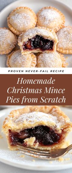 Image for Homemade Christmas Mince Pies from Scratch Irish Mince Pies, Mincemeat Pies Christmas, Christmas Mince Pie Recipe, Mincemeat Recipes Christmas, Homemade Mincemeat Recipes, Minced Pie Recipe, Minced Meat Pie Recipe, Minced Pies Christmas, Christmas Mincemeat Recipes