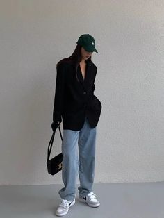 K Fashion, Elegante Casual, Mode Inspo, Blazer Outfits, 가을 패션, Mode Vintage, Korean Outfits, Casual Style Outfits, Mode Inspiration