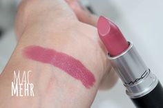 Mac Mehr Lipstick Swatch, Mac Mehr Lipstick, Mac Mehr, Mac Shades, Mac Products, Mac Retro Matte Lipstick, New Makeup Ideas, Ruby Woo, Mac Matte Lipstick