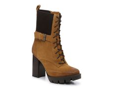 Charles David Gimmick Combat Boot | DSW Trending Handbags, Combat Boot, Charles David, Brown Ankle Boots, Nubuck Leather, Lug Sole, Sneaker Shopping, Boot Shop, Brown Boots