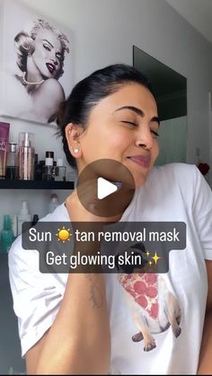 Sonu Prajapati on Instagram: "Sun ☀️ Tan Removal Mask ✨✨ 
.
.
.
.
.
.
.
.
.
.
 #facescrub #facemask #diyfacescrub #diy #skin #skincareroutine #skincaretips #skingoals #naturalskincare #clearskin #beautytips #beautybloggers #beautyaddict #diyskincarerecipes #instabeauty #diyblogger #sydneyblogger #australia #sydneylife #smootherskin #brighterskin #skinhealth #ekudaan #reels #beautyreels #instadaily #instaskincare #reelitfeelit #glowingskin #followformore" Coffee Mask For Tan Removal, Detanning Face Mask, How To Remove Sun Tan From Face, Homemade Face Masks For Glowing Skin, Sun Tan Removal Remedies, Face Mask For Tan Removal, Diy Night Cream Anti Aging, Tan Face Mask, Tan Removal Remedies