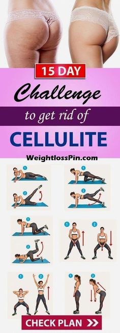 Tips to Reduce Cellulite - There are many products and tips available on the market today to help you reduce cellulite. The trick is to decide which ones are worth your time and money and which ones... Workout Tummy, 15 Day Challenge, Do Exercise, Group Fitness, Easy Workouts, Belly Fat, Workout Routine, At Home Workouts