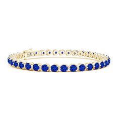 Round Blue Sapphire Link Tennis Bracelet Elegant Adjustable Blue Crystal Bracelet, Sapphire Jubilee Bracelet, Elegant Blue Jubilee Crystal Bracelet, Elegant Blue Diamond Round Bracelet, Elegant Blue Crystal Bangle Bracelet, Blue Bangle Tennis Bracelet For Formal Occasions, Blue Round Crystal Bracelet For Formal Occasions, Formal Blue Round Crystal Bracelet, Classic Blue Round Tennis Bracelet