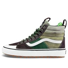 Vans SK8-HI MTE 2.0 DX 'Coffee Bean Lizard' VN0A4P3IXHK (SNKR/Retro/Skate/Casual/Unisex/High Top) Vans Green, Sk8 Hi Vans, Vans Sk8 Hi, Vans Shop, Sk8 Hi, Coffee Bean, Vans Sk8, Stylish Sneakers, Green Brown