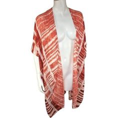 This Item Is A Save The Ocean Women's Kimono In One-Size. It Is New With Tags. Features: ~ Burnt Red And White Animal Stripe ~Lightweight ~Short Sleeve ~ Slit On The Side Allows It To Be A Flowy Fit ~ 50% Recycled Polyester, 50% Polyester ~Dry Clean Only. ~ New With Tags Offers Welcome From A Pet-Free, Smoke-Free Home For Seller Protection, I Film The Condition Of Items During The Packaging And Shipping Processes. Animal Print Kimono, Save The Ocean, Burnt Red, Vintage Ysl, Silky Blouse, Womens Kimono, Print Kimonos, Black Tunic, Lightweight Shorts