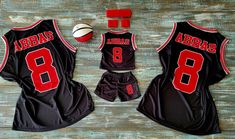 Do you need something incredible for your family of. Basketbal fans? About this cute family set? THIS listing is for 2 adult Jerseys + baby set (jersey+shorts) personalized. Sizes: 0/6MO, 6/12M, 18/24M,  2T, 3T, 4/5T Adult: Xs, S, M, L, XL, For sized 2XL, 3XL, 4 XL 15) Please at the checkout add what number you would like, what name personalized on the back and color design. For special colors/designs  contact me for details If you need any help, feel free to contact me....please allow 2 to 3 we Matching Family Jordans, Mvp Basketball, Baby Gloves, Special Colors, Kids Basketball, Baby Box, Family Set, Cute Family, Baby Set