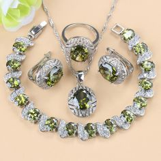 Semiprecious Stone Jewelry, Zircon Necklace, Big Jewelry, Pendant Ring, Indian Jewelry Sets, Crystal Shapes, Earrings Wedding