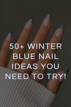 Blue Zircon Nails, Winter Simple Nail Designs, Navy With Silver Nails, Winter Nail Designs French Tips, Light Blue And White French Tip Nails, Navy Dip Powder Nails, Dark Blue Velvet Nails, New Years Nails Blue And Silver, Dark Navy Blue Nails With Glitter