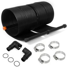 the kit includes hoses and fittings for all types of air conditioning systems, including an in - line blow dryer