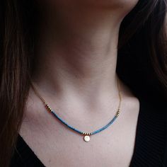 "\"Blue Turquoise Necklace with Gold Coin | Double Chain Necklace with Real Turquoise Gemstone, Solid Gold Beads and Gold Disc Charm | 14k Gold\" Coral Gemstone Variant is also avaliable; https://www.etsy.com/listing/913199443/ ∙ P R O D U C T I O N ∙ ‣ All of our products are handmade and made to order ‣ All of our items are 14K real gold. We do not carry any gold filled, gold plated, or gold vermeil items. Also there are no other metals used so all items are hypoallergenic. ‣ Raw materials are Gold Turquoise Necklace With Polished Beads As Gift, Minimalist Blue Jewelry With Tiny Beads, Gold Turquoise Necklace With Round Beads As A Gift, Gold Turquoise Necklace With Round Beads For Gift, Blue Tiny Beads Necklace For Gifts, Blue Necklaces With Tiny Beads For Gifts, Blue Tiny Beads Necklace For Gift, Blue Necklaces With Tiny Beads As Gift, Blue Turquoise Necklace With Tiny Beads For Gift