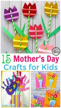 mother's day crafts for kids that are easy to make and great for the whole family