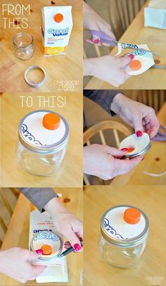 how to make an egg in a jar with glue and eggshells step by step instructions