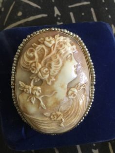 Victorian Cameo Broach surrounded by real pearls. Victorian Cameo, Cameo Brooch, Real Pearls, Brooch Pin, Brooches, United States, Ships, Etsy Uk