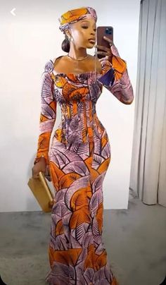 African Skirt And Top, Ankara Two Piece, Ankara Long Dress, Wax Dress, African Skirt, Ankara Skirt And Blouse, Ankara Dress Styles