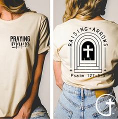 Soft style t-shirt made with both men and women in mind. Pre-laundered to reduce shrinkage. Extremely lightweight making this the perfect summer t-shirt. Raising Arrows, Psalm 127, Style T Shirt, Summer Tshirts, Soft Style, Perfect Summer, Psalms, Cotton Blend, Men And Women