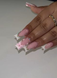 Cutesy Nails, Nail Suggestions, Acrylics Nails, Nail Therapy, Bling Things, December Nails, Back To School Nails, School Nails