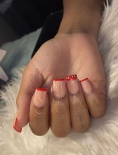 Shorties Nail Designs, Shorties Acrylic Nails Square, Cute Short Acrylic Nails Square, French Tip Acrylic Nails Short, Dope Short Nail Designs, Shorties Acrylic Nails, Short Cute Nails, Acrylic Nails Short Square, Short Acrylic Nails Square